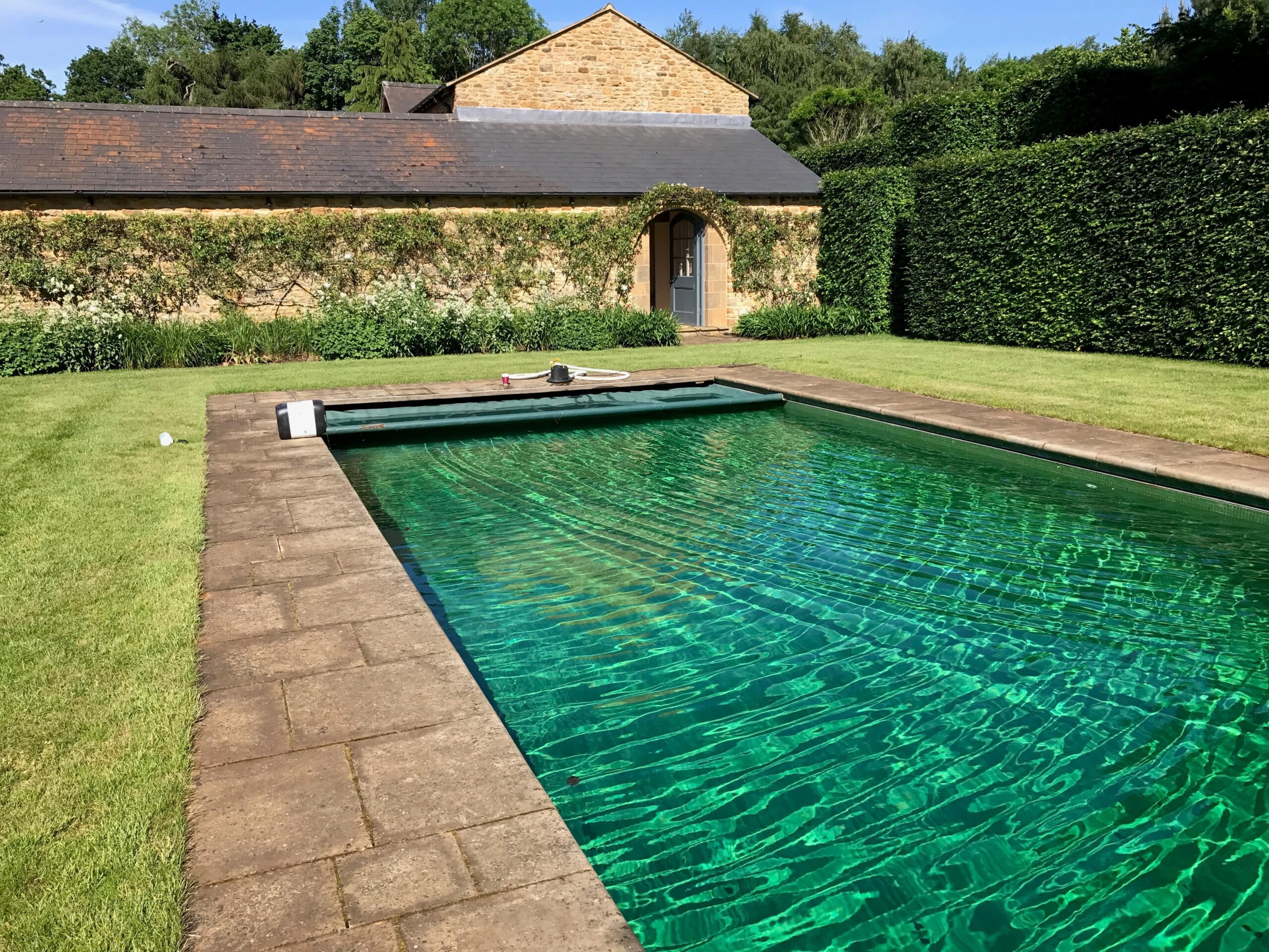 Green Tiled Pool